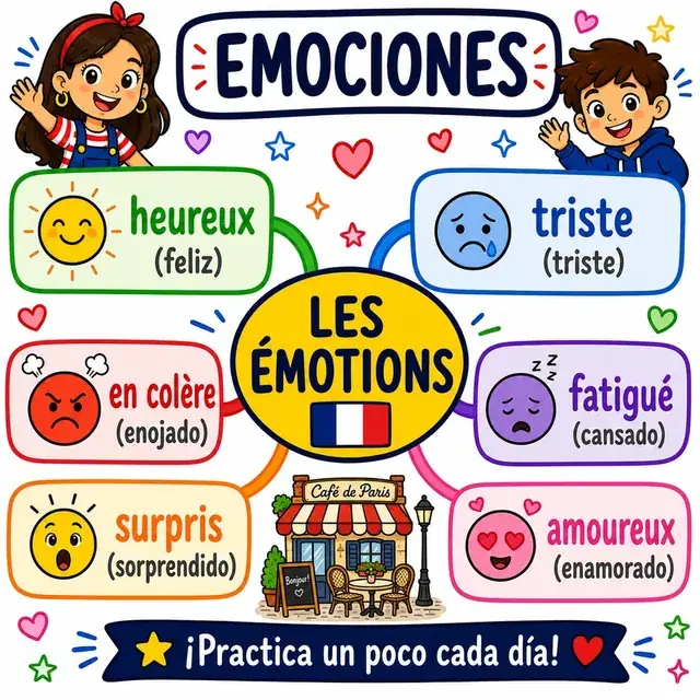 Mapa mental: Emociones